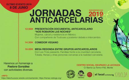 Jornadas anticarcelarias junio (último evento 2019)
