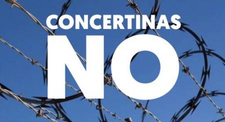 Las concertinas son crueles