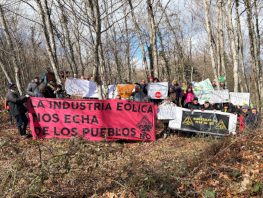 STOP macroeólicas Sur de Cantabria inicia el “Proyecto AMorosos” con una marcha en defensa de los hayedos de Valdeprado del Río
