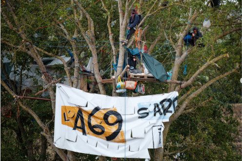Francia: Cae la última ocupación contra la autopista A69
