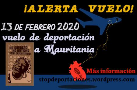 ¡ALERTA! Vuelo deportación Mauritania
