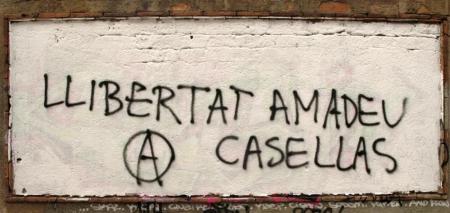 El militante anarquista Amadeu Casellas nuevamente encarcelado