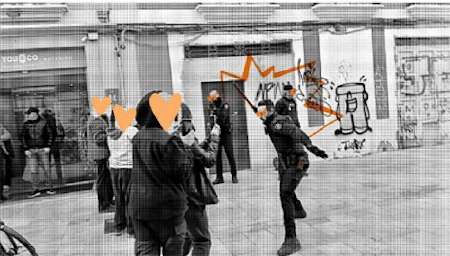 Contra la represión al movimiento transfeminista que lucha por el derecho a la vivienda