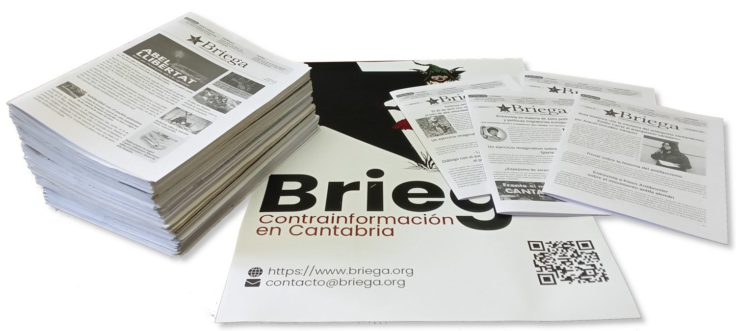 Briega en papel de julio ya de mano en mano