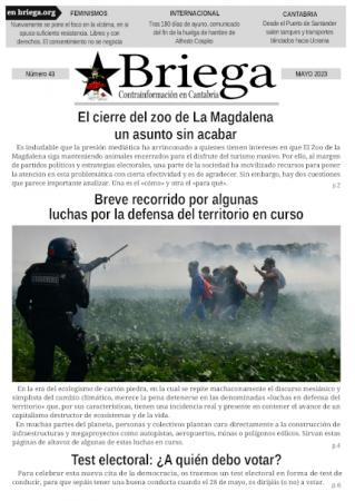 1º de Mayo ¡Briega papel nº 43 ya en las calles!