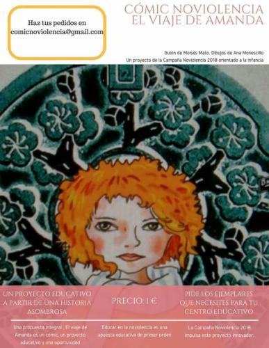 Promoción del comic de Amanda