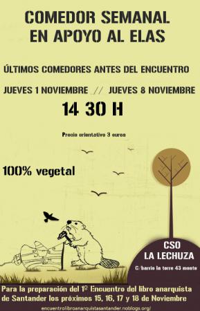 Crónica parcial del primer encuentro del libro anarquista de Santander