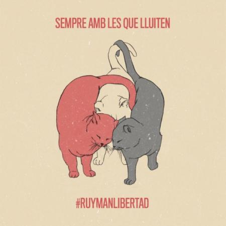 Materiales gráficos para la campaña #RuymánLibertad II