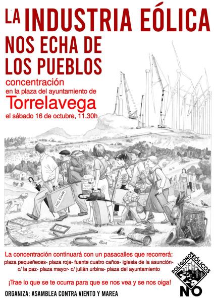 Movilización Torrelavega sábado 16 octubre