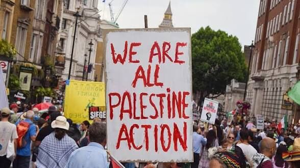 Más de 500 personas arrestadas en Londres durante una protesta en apoyo a Palestina