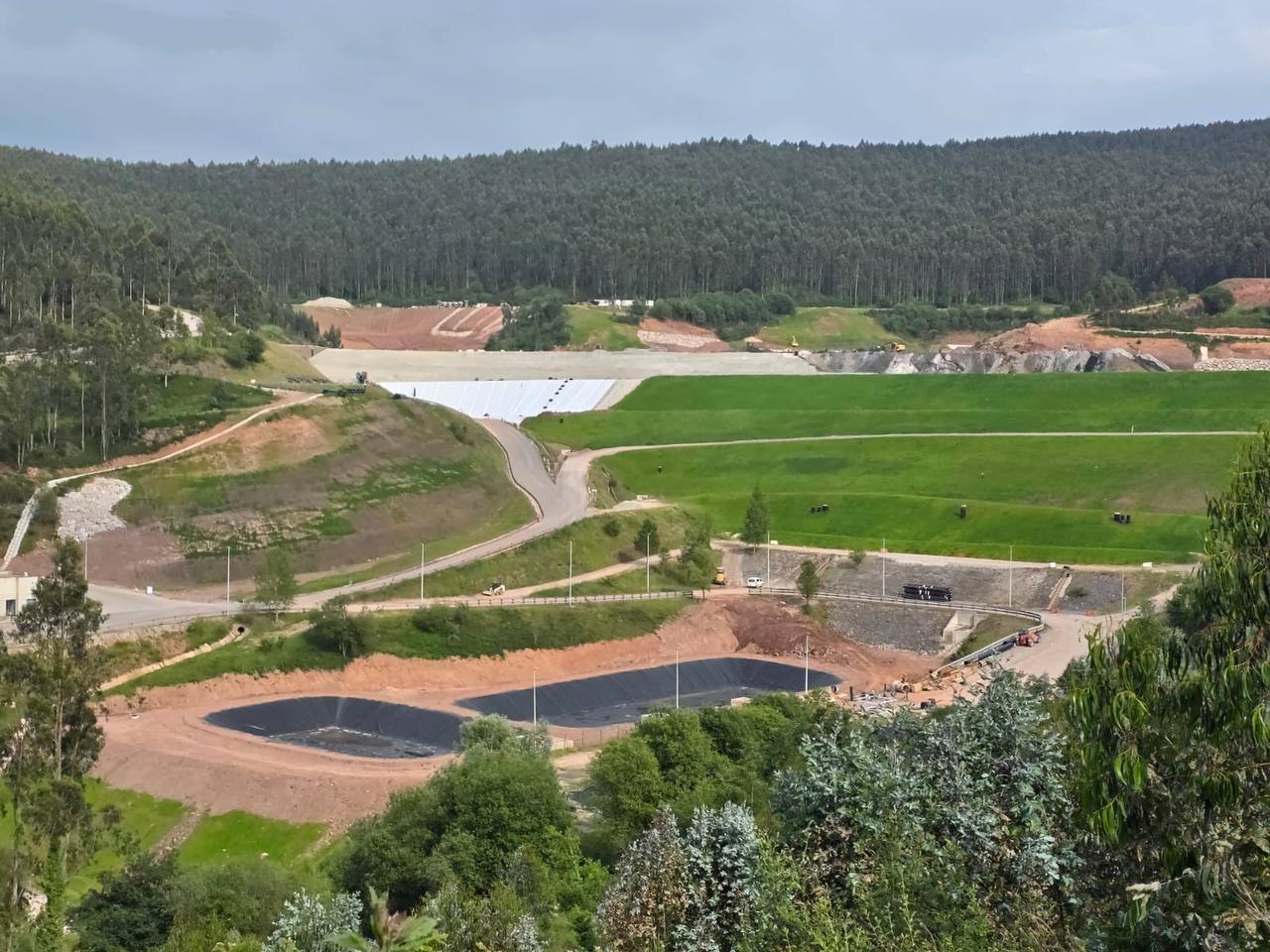 Marcha vecinal al vertedero de Castañeda