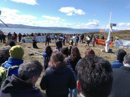 Texto leído en la concentración contra la innecesaria y nefasta industria eólica en El Escudo