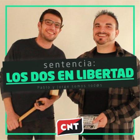 Pablo y Jorge. Los dos libres