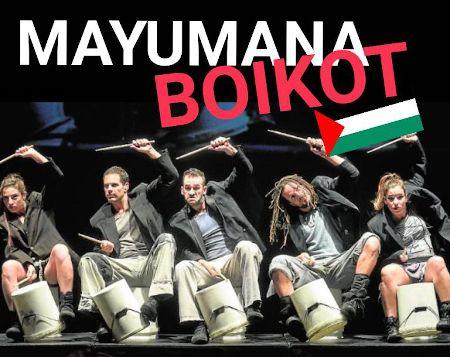 Comunicado con motivo de las actuaciones de Mayumana los días 3 y 4 de marzo en el Palacio de festivales de Cantabria