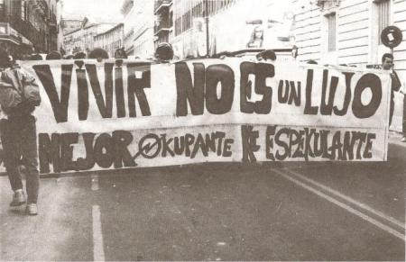 Los “okupas” son siempre noticia
