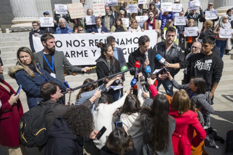 Crece la oposición a la guerra y el rearme en Europa