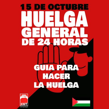 Guía práctica sobre el Derecho a la Huelga con motivo del 15-O