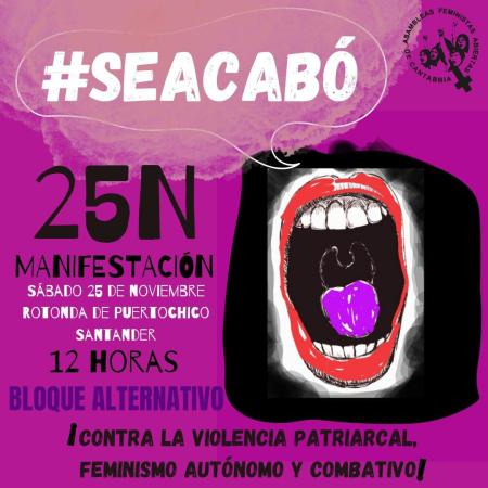 ¡Se acabó! Contra la violencia patriarcal