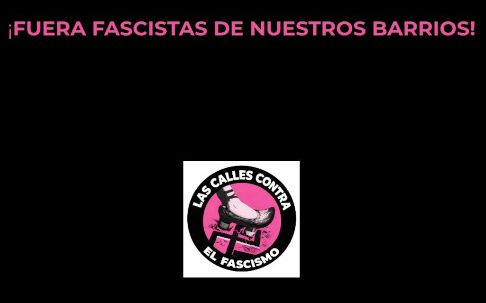¡Alerta antifascista!