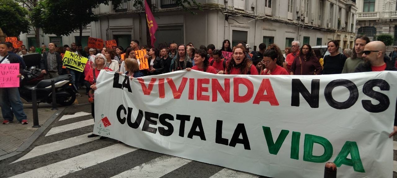 El Sindicato de Vivienda  revitaliza la lucha por la vivienda en Cantabria