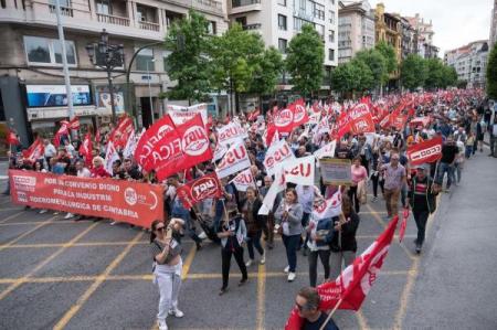 La huelga del metal de Cantabria se refuerza entre 20.000 trabajadores que no quieren perder poder adquisitivo