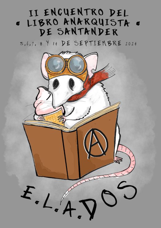 II Encuentro del libro anarquista de Santander - Elados -