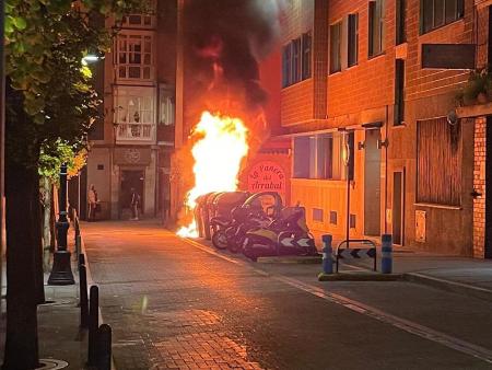 Incidentes en Santander tras una convocatoria contra el toque de queda