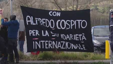 Alfredo Cospito y otros 11 anarquistas absueltos