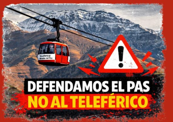 Cantabria dice NO al Teleférico de Vega de Pas