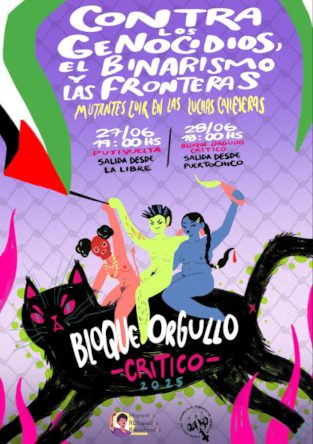 Se organiza un orgullo crítico en Santander contra los genocidios